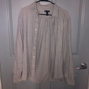 pre-owned Gap mens flannel